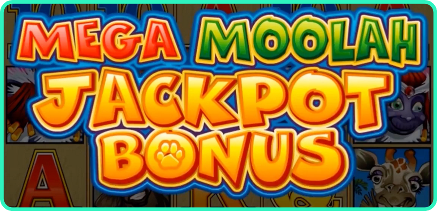 Screenshot of Mega Moolah Jackpot round triggered